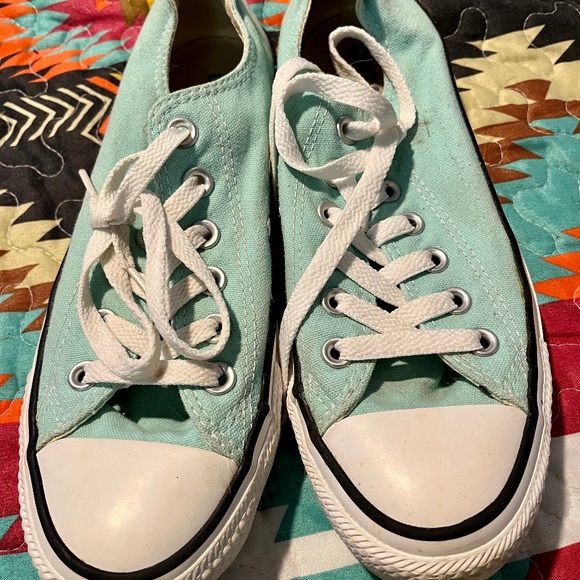 All Star Converse Mint Green Size 7 - Picture 1 of 5
